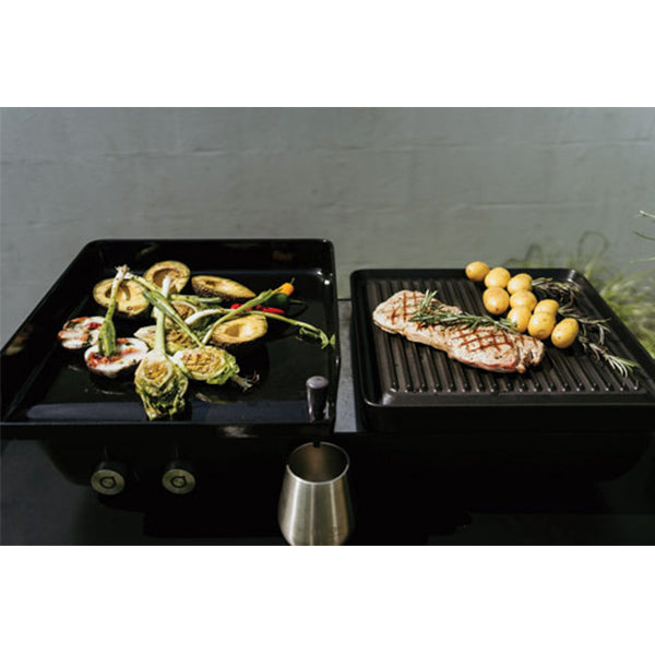 Dragonfly Ferleon Double Gas BBQ / Cooker & Trolley Bundle