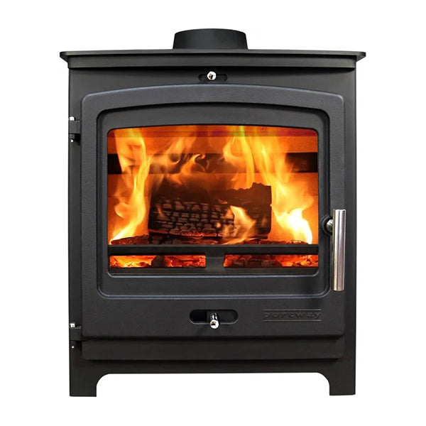 Portway P2 Contemporary Multi Fuel / Wood Burning Stove