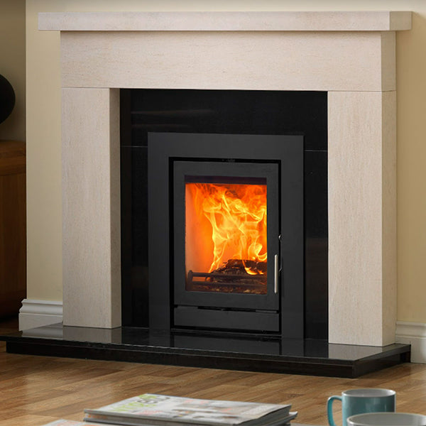 Fireline FPI5-3 Inset Multi Fuel / Wood Burning Stove - Includes 3 Sided Trim