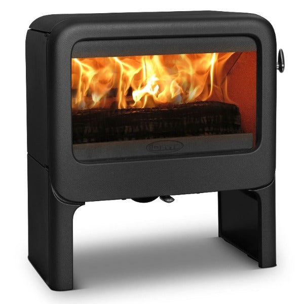 Dovre Rock 500 Wood Burning Stove with Table Stand