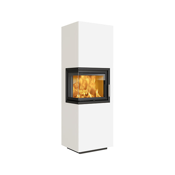 Scan 5006-S FL Wood Burning Stove Complete with Surround and Frame