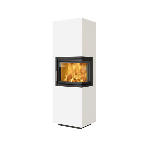 Scan 5006-S FR Wood Burning Stove Complete with Surround and Frame