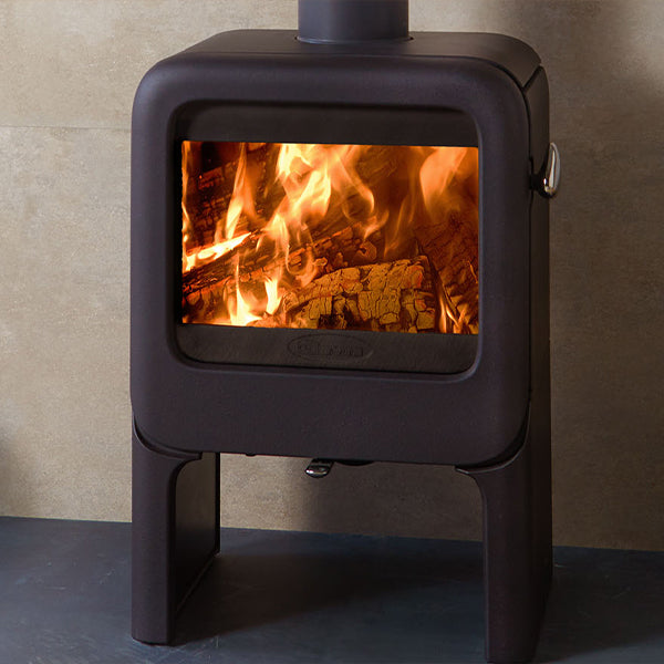 Dovre Rock 350  Wood Burning Stove with Tablet Stand