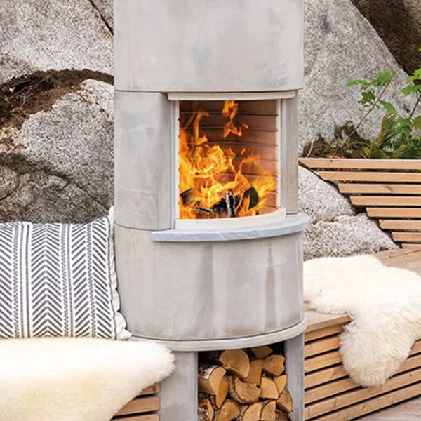 Nordpeis Roma Outdoor Fireplace